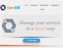 Tablet Screenshot of openesb-dev.org